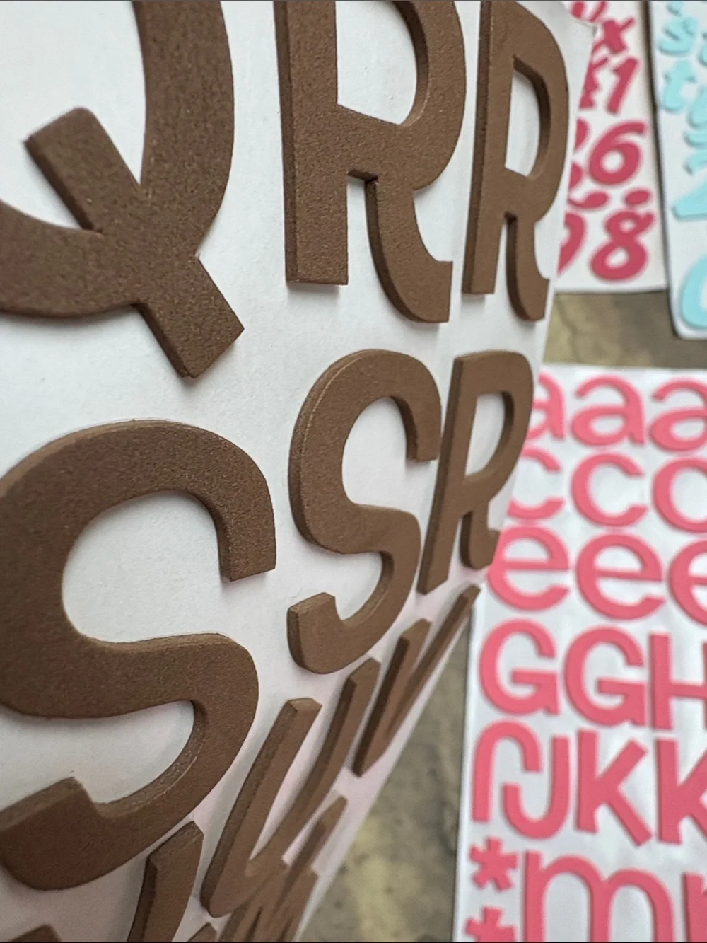 Mixed set alphabet